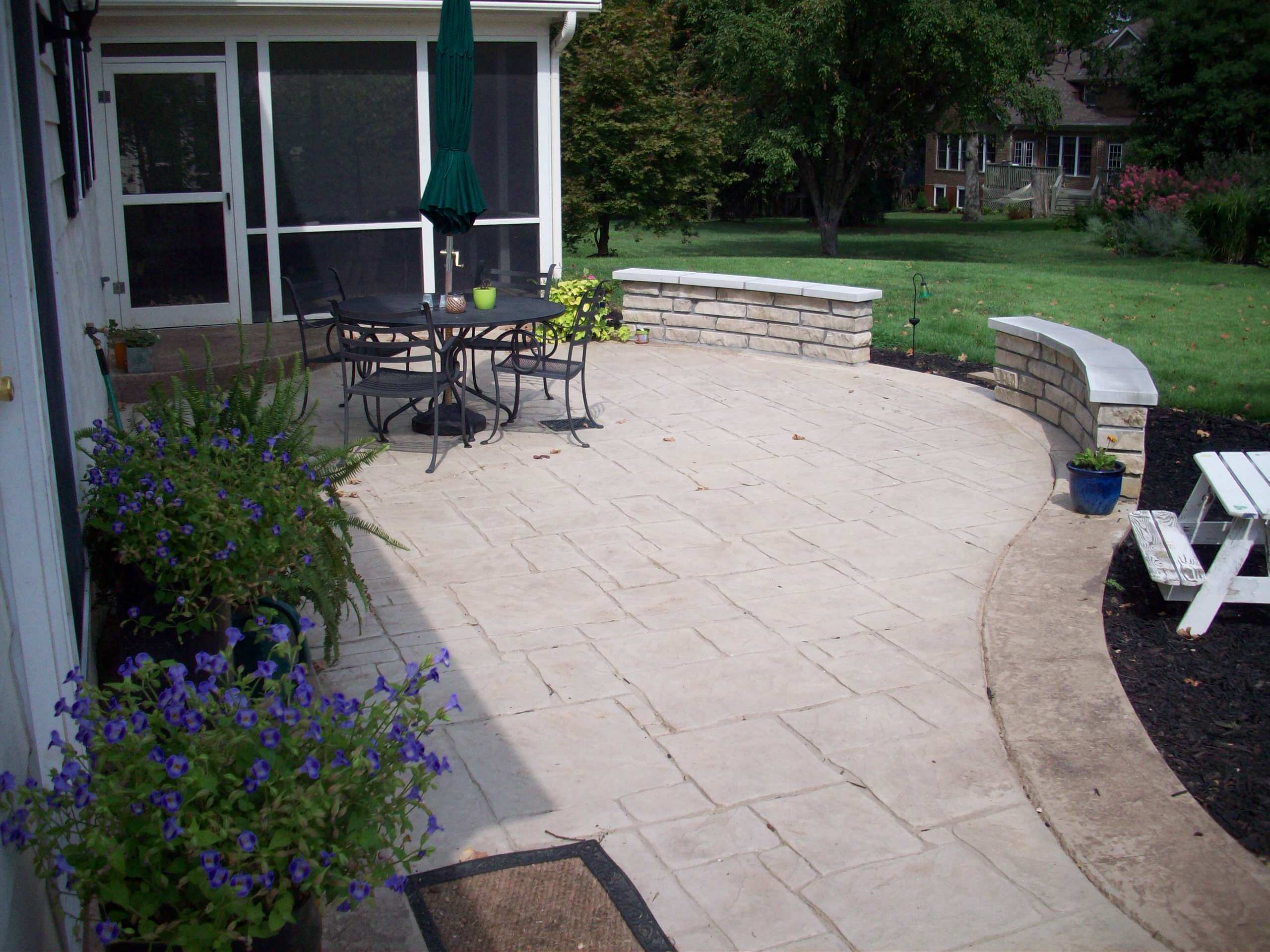 Webster Groves, Missouri Residence Patio Area (After)