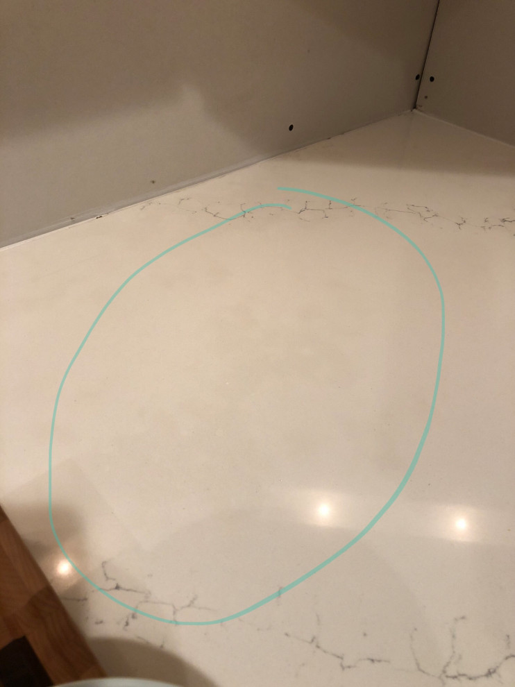 Quartz discoloration?