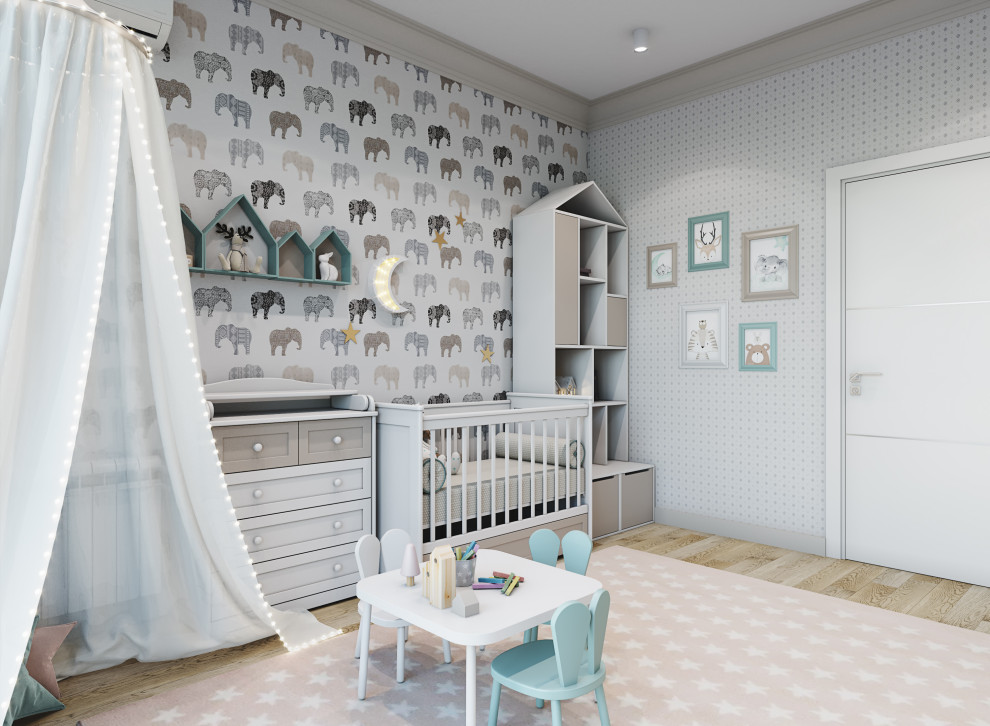 Квартира для семьи в современном стиле