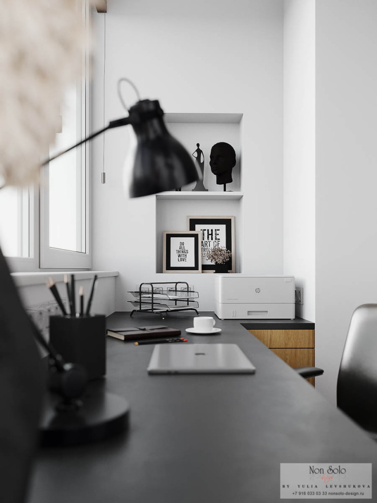 Дизайн квартиры для адвоката 54 м2, ул. Люсиновская, г. Москва