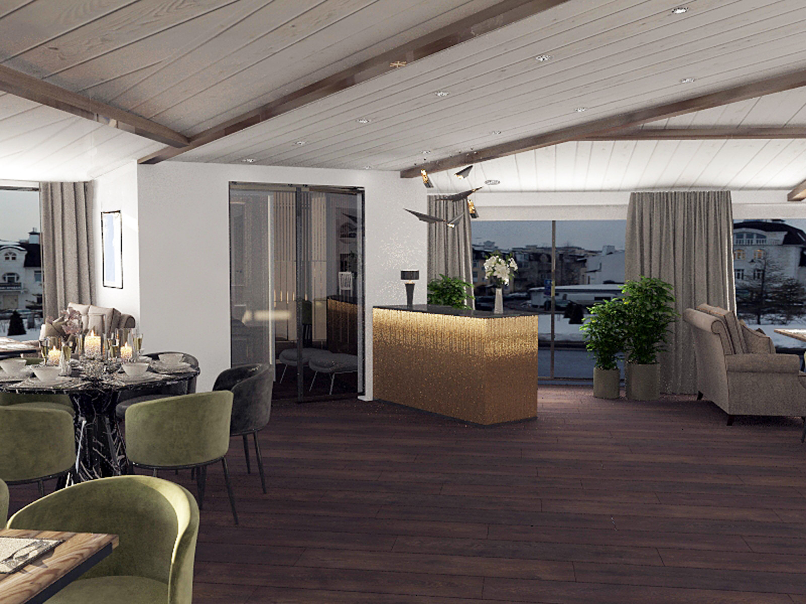 Дизайн проект для ресторана на ул. Пушкина