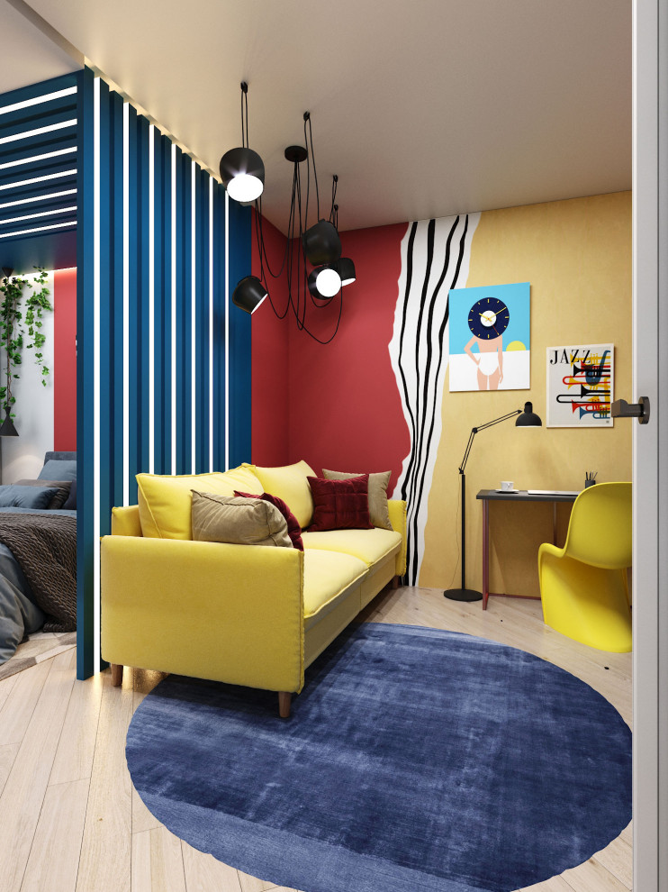 Яркая квартира