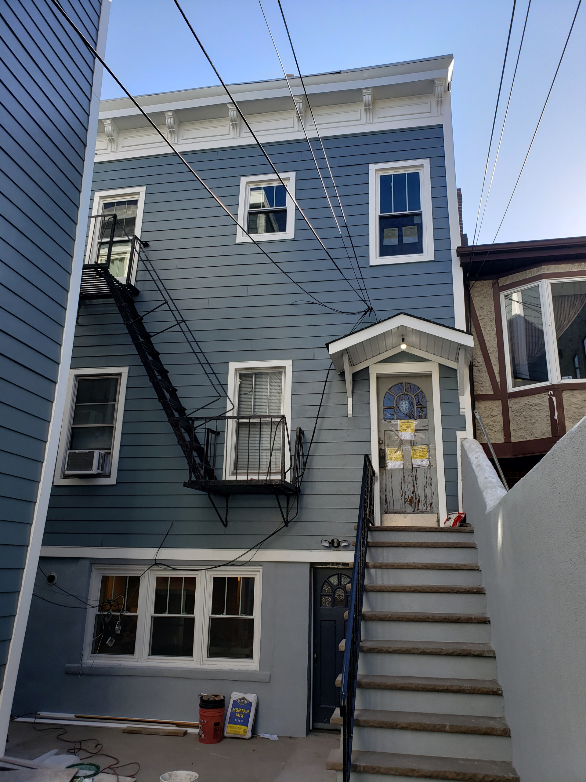 Interior and Exterior Renovation on 3rd Street in Downtown Jersey City