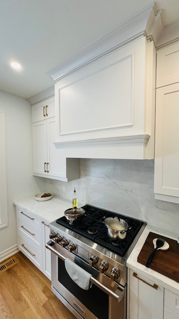 Main Floor with large window & patio door include an open concept kitchen