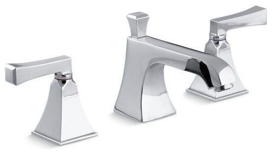 Kohler Memoirs Stately Widespread Lavatory Faucet W Red Blue