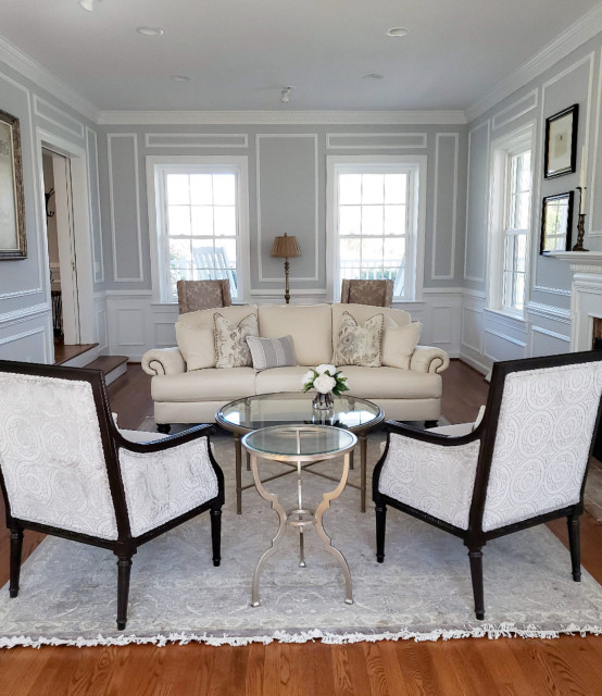 Traditional French Living Room Clifton, VA Traditional Living Room