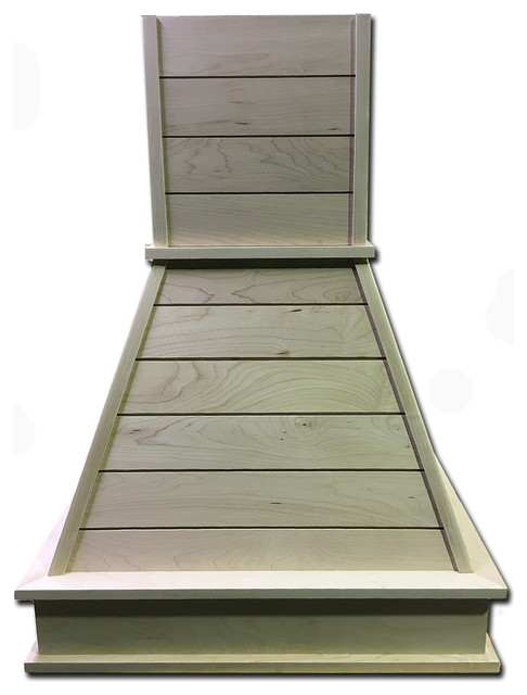 Shiplap Chimney Range Hood - Transitional - Range Hoods And Vents - by