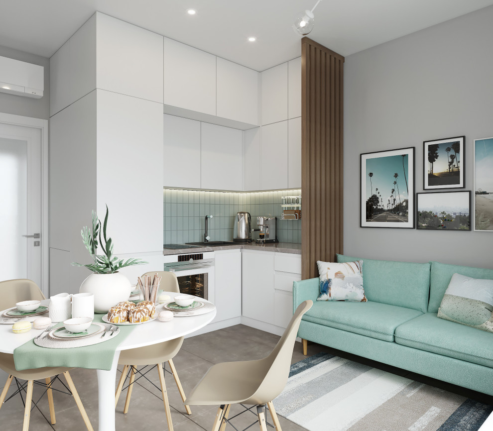 Квартира с отделкой от застройщика ЖК Лефортово Парк 60м2