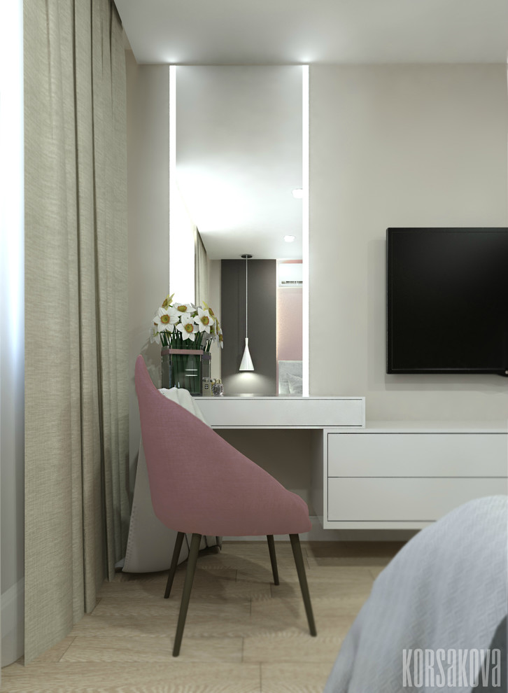 Дизайн проект спальной комнаты