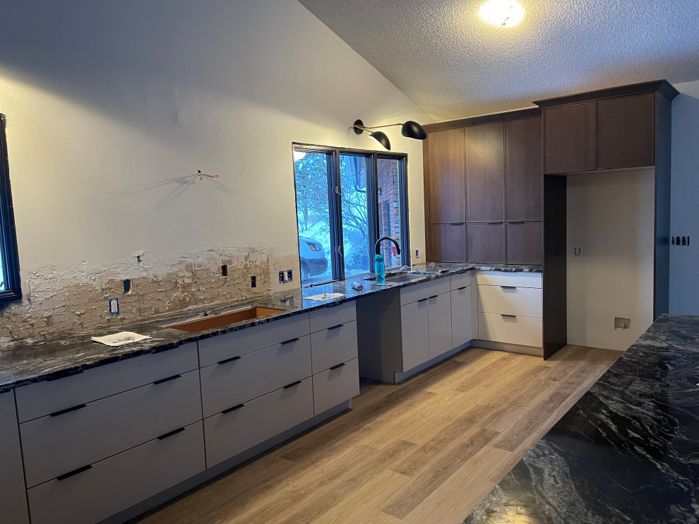 Open Concept Kitchen Cabinet Install