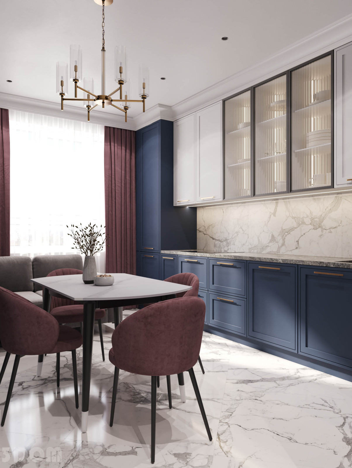 КВАРТИРА ЖК "ТАЙМС" 70кв.м  | 3DOM