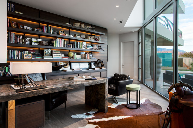 Contemporary Home Office - Contemporary - Home Office - Other