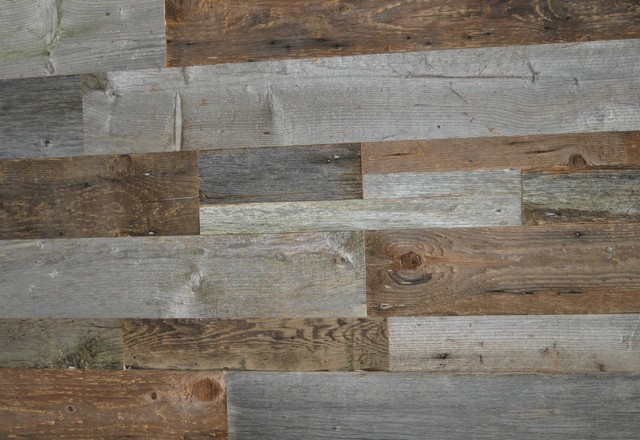 Shop Houzz | East Coast Rustic Reclaimed Wood Wall Covering DIY ... - Reclaimed Wood Wall Covering, Mixed Colors, Unsealed rustic-wall-decor