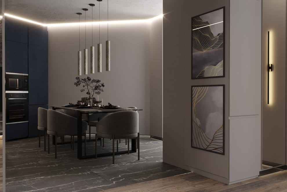 Двухуровневая квартира в Курске