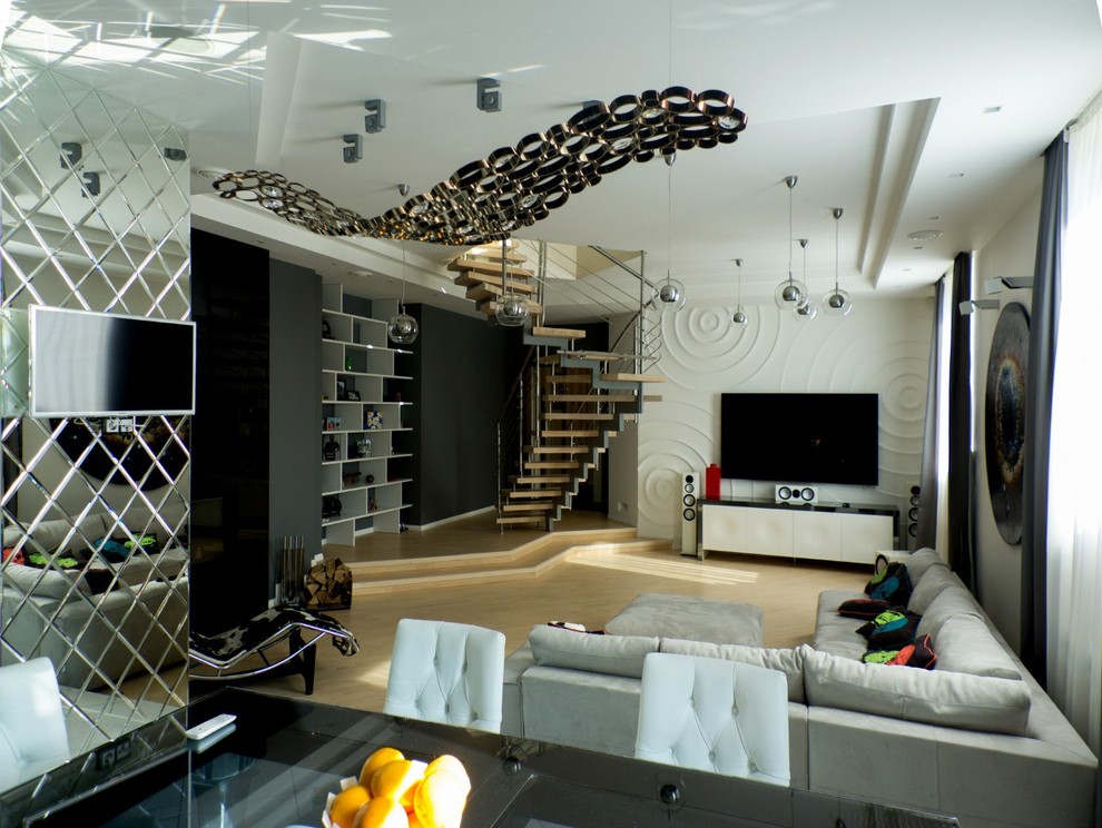 Двухуровневая квартира на Петроградке