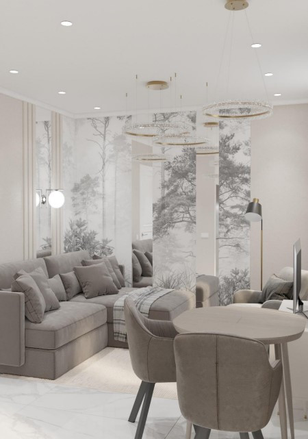 дизайн однокомнатной квартиры