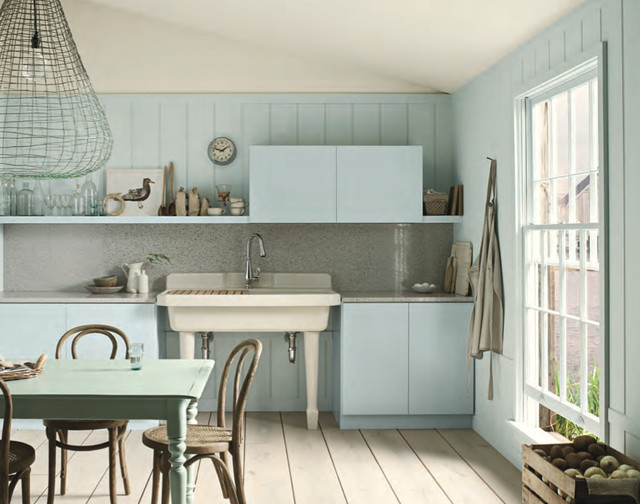 Benjamin Moore Paint Colors Beach Style Kitchen