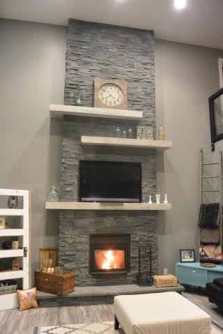 Inspiration for a mid-sized rustic home design remodel