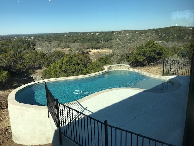 This is an example of a country pool in Austin.