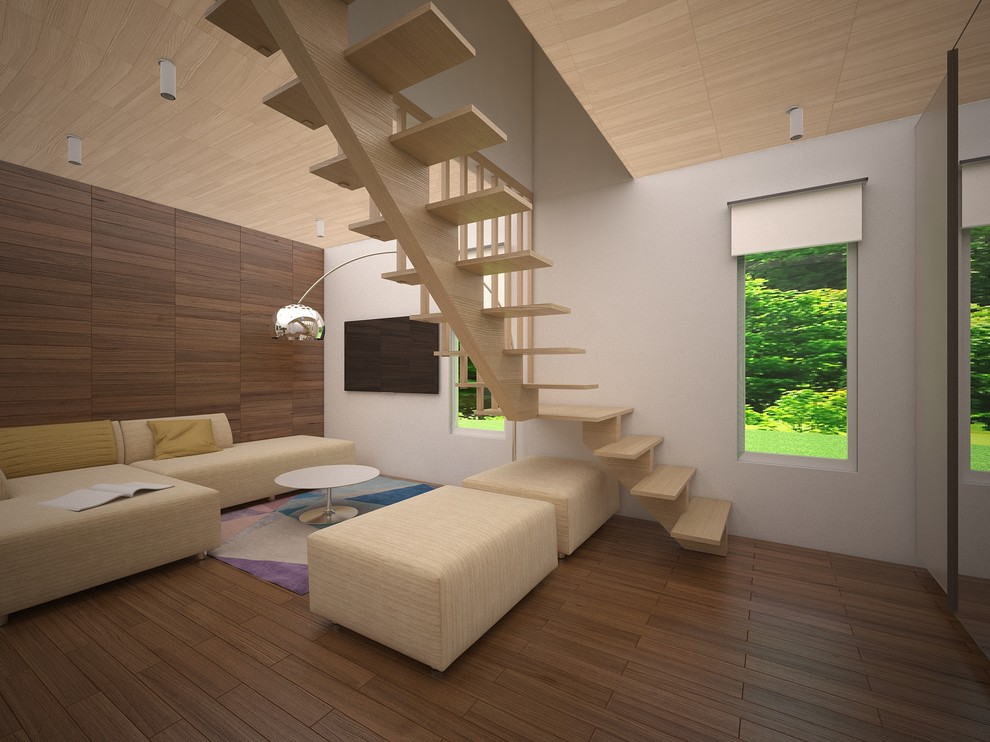 2 этажный дом 72 кв.м., интерьер в Скандинавском стиле.