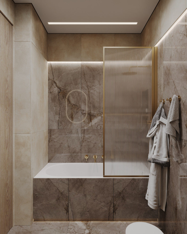 Дизайн интерьера однокомнатной квартиры "1к. квартира в ЖК Russian Design Distri