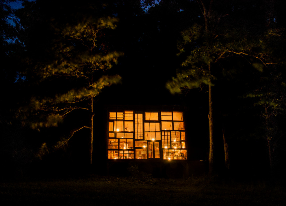 Exemple d'une maison éclectique.