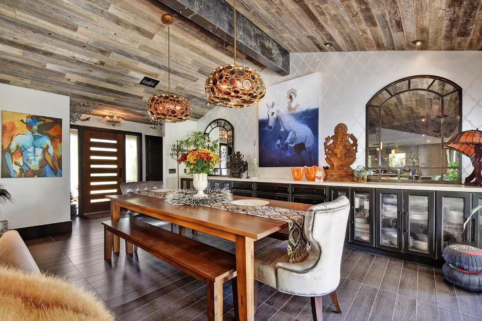Home design - eclectic home design idea in Austin