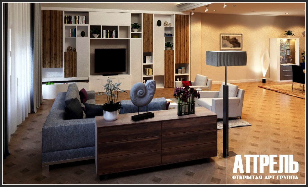 Коттедж для творческой семьи с детьми