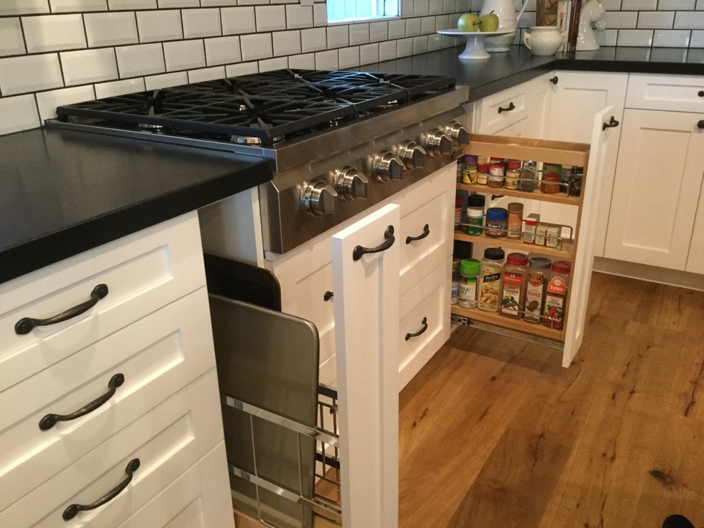 Inspiration for a transitional kitchen remodel in San Diego