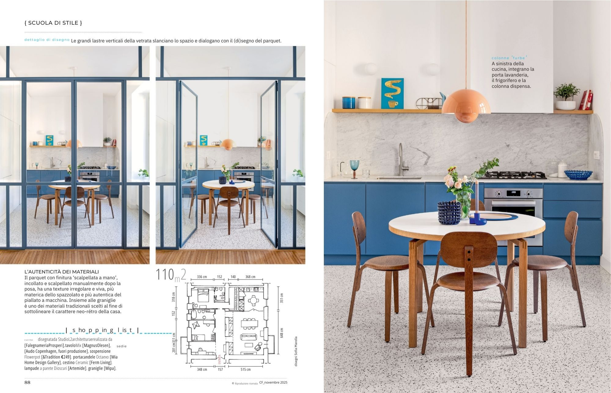 Pubblicazione: “Casa Chiana” – progetto di ristrutturazione retrò su CasaFacile,