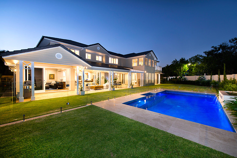 This is an example of a traditional pool in Brisbane.