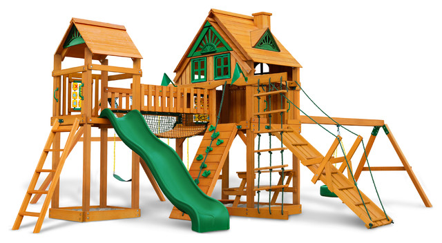 treehouse swingset