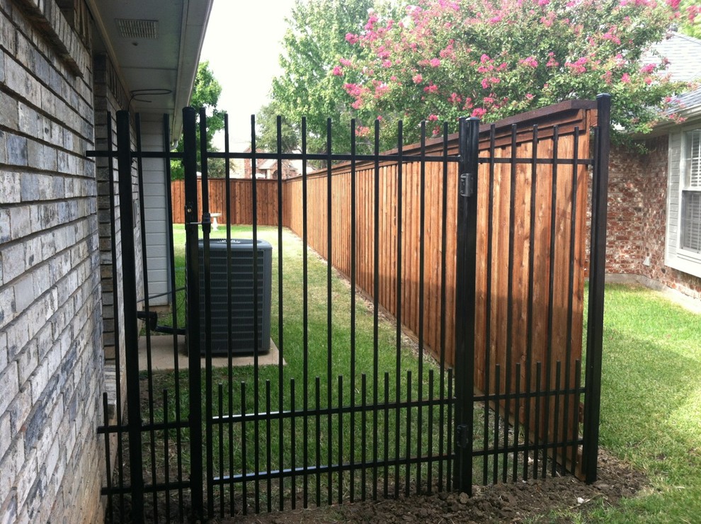 Metal Iron Fence Dallas by Texas Best Fence