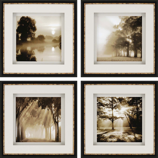 Wall decor · prints posters reflections sepia prints 4 piece set Wall decor · prints posters reflections sepia prints 4 piece set