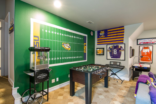 Lsu Football Gameroom Transitional Kids New Orleans