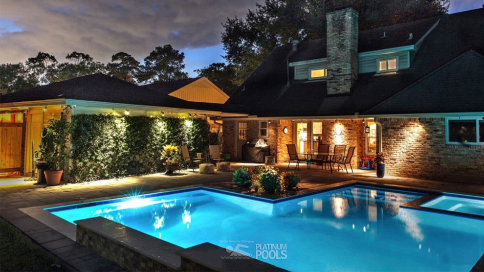 This is an example of a contemporary pool.