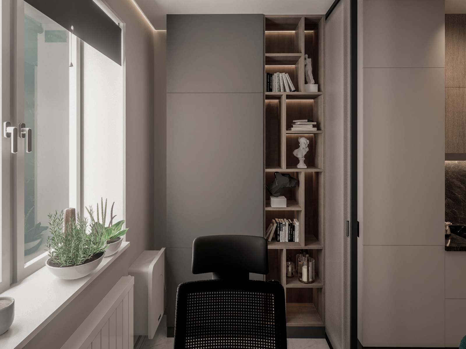 Дизайн-проект двухкомнатной квартиры 69 м2