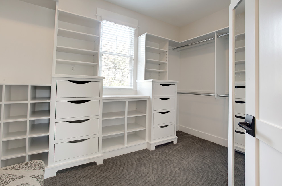Transitional storage and wardrobe in Grand Rapids.