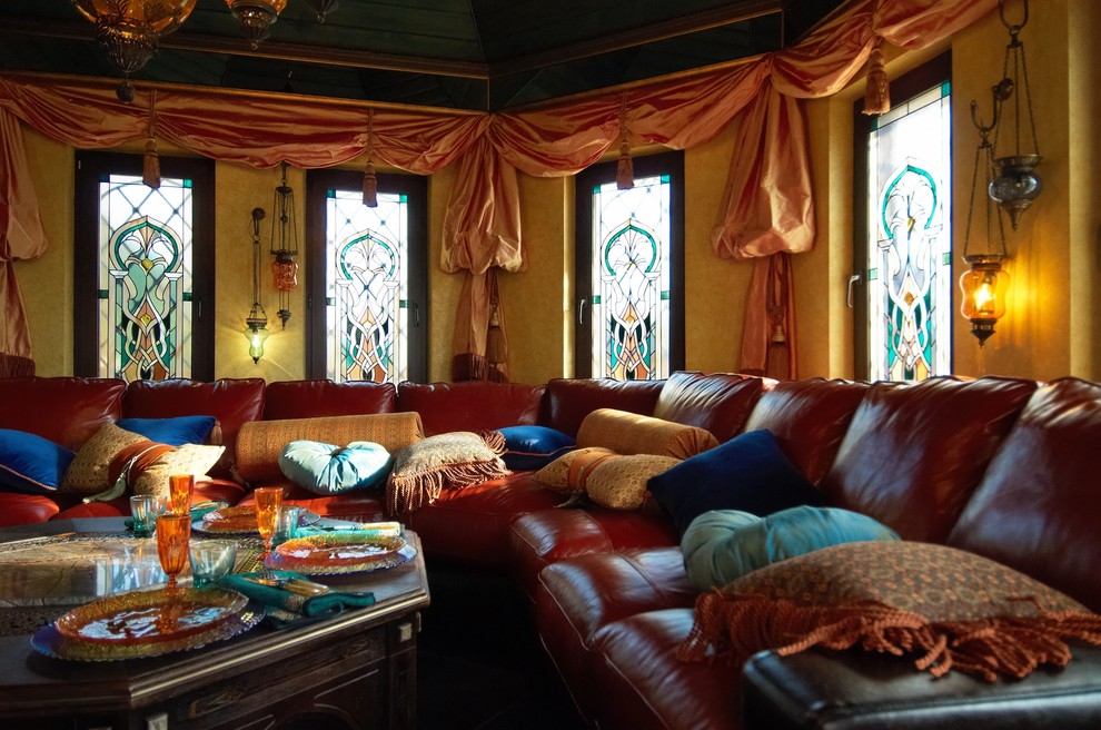 Банька в восточном стиле