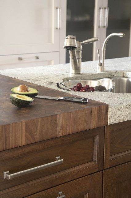 Kitchen Counters Try An Integrated, Cutting Board Countertop