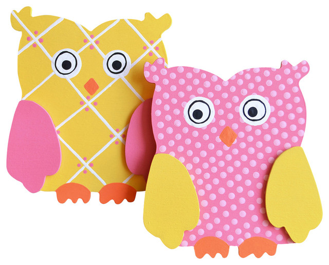 Happi Tree Owl Quilt Clips Set Of 2 Contemporary Kids Blankets