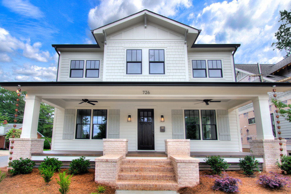 Cotswold, Charlotte Craftsman/Transitional Custom Home Craftsman