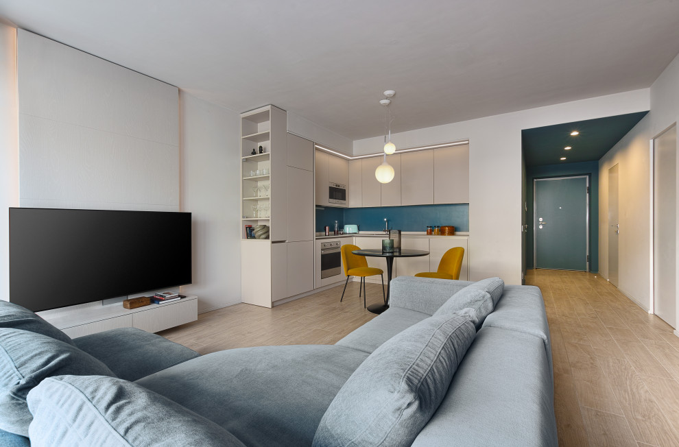 Appartamento flessibile con parete mobile e terrazzo abitabile – Milano Magenta