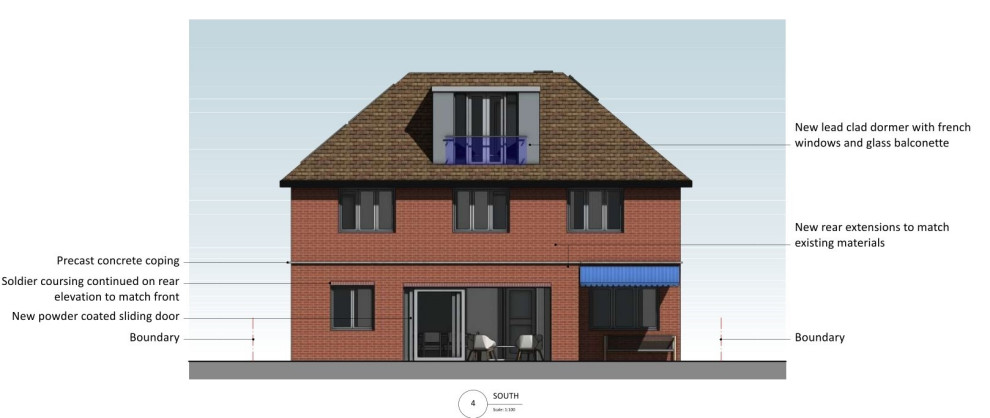 Extension and roof conversion