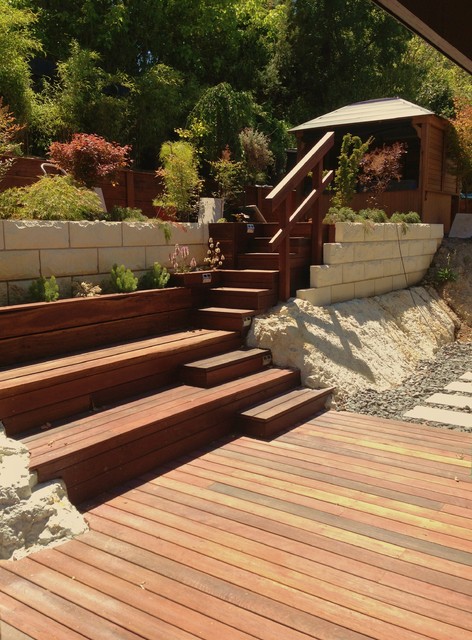 Mt Waverly, decking and landscaping contemporary-deck