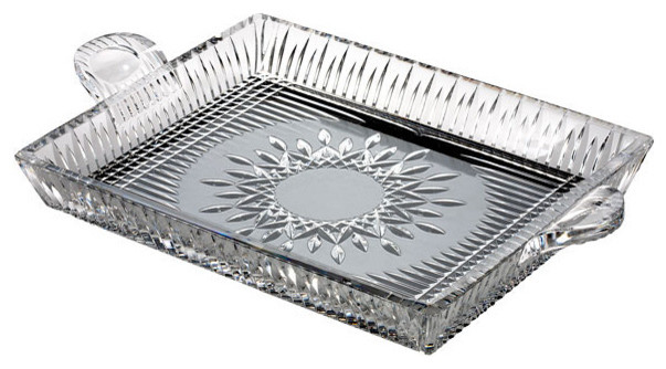 Waterford Crystal Lismore Diamond Square Serving Tray 12" 156511