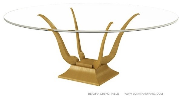 BEAMAN DINING TABLE by Jonathan Franc