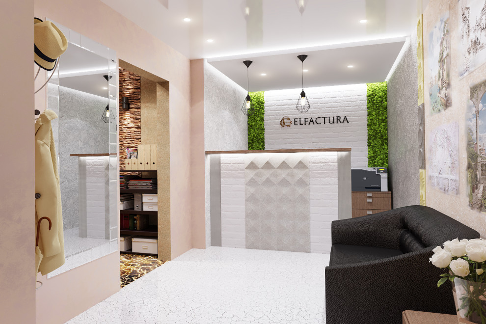 Проект салона по продажам декоративных материалов Elfactura