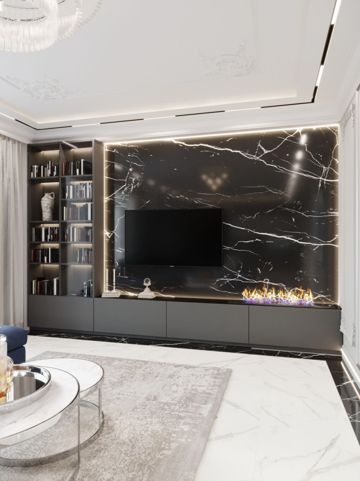 Частный дом // 1 этаж // Дизайн студия Льва Терехова