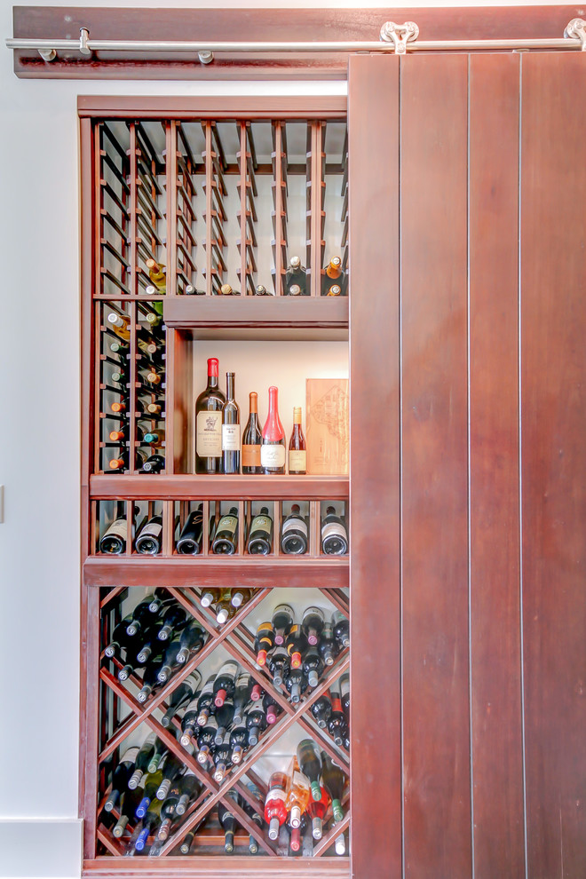 Transitional wine cellar photo in Jacksonville